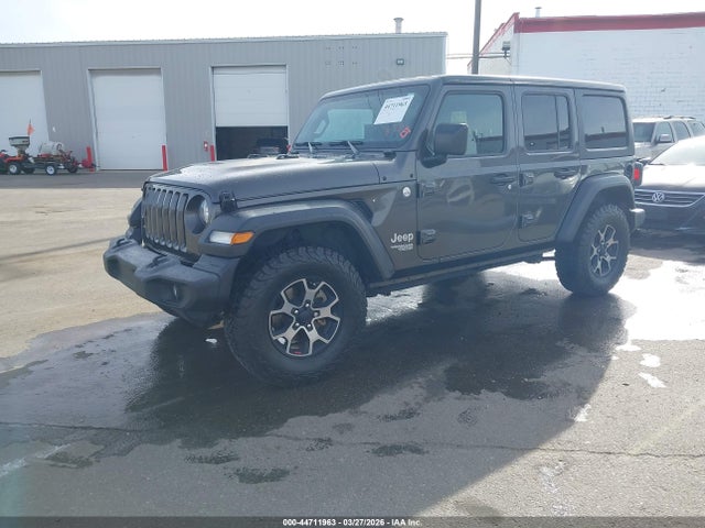 1C4HJXDN1KW519637 Jeep Wrangler Unlimited Sport S 4x4