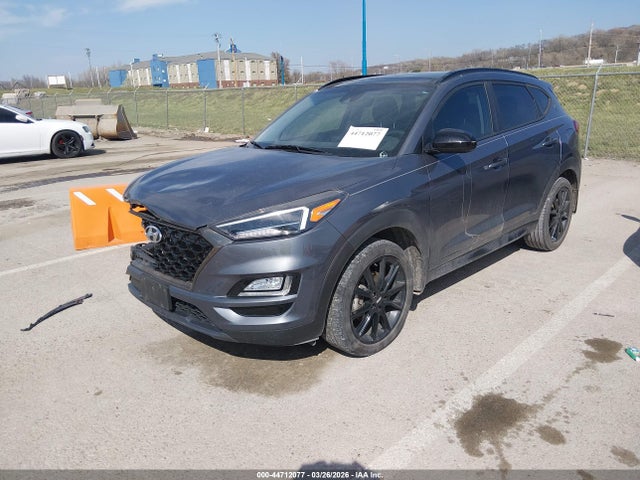 2019 Hyundai Tucson Night მანქანა იყიდება აუქციონზე, vin: KM8J33AL9KU968238, აუქციონის ნომერი: 44712077