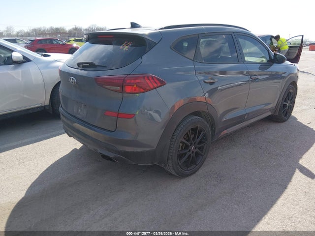 2019 Hyundai Tucson Night მანქანა იყიდება აუქციონზე, vin: KM8J33AL9KU968238, აუქციონის ნომერი: 44712077