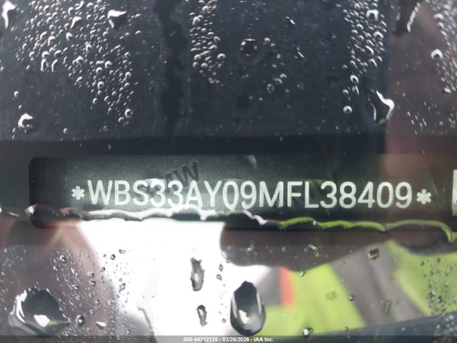 44712135 :رقم المزاد ، WBS33AY09MFL38409 vin ، 2021 Bmw M3 Competition مزاد بيع