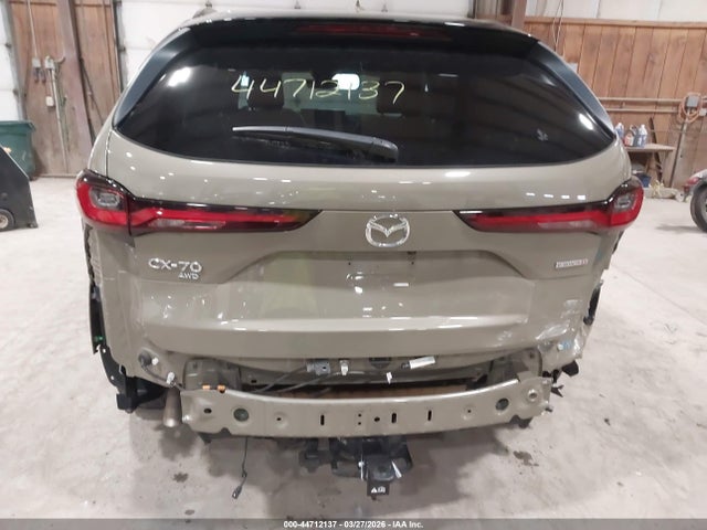 44712137 :رقم المزاد ، JM3KJDHC3S1105731 vin ، 2025 Mazda Cx-70 3.3 Turbo S Premium مزاد بيع