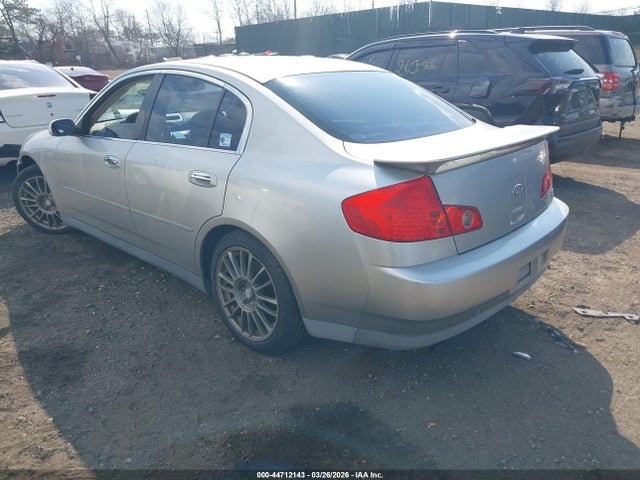 2003 Infiniti G35 Luxury Leather მანქანა იყიდება აუქციონზე, vin: JNKCV51E13M001417, აუქციონის ნომერი: 44712143