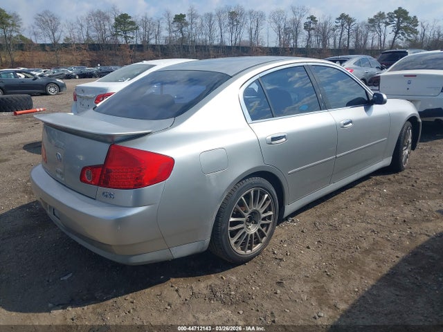 2003 Infiniti G35 Luxury Leather მანქანა იყიდება აუქციონზე, vin: JNKCV51E13M001417, აუქციონის ნომერი: 44712143
