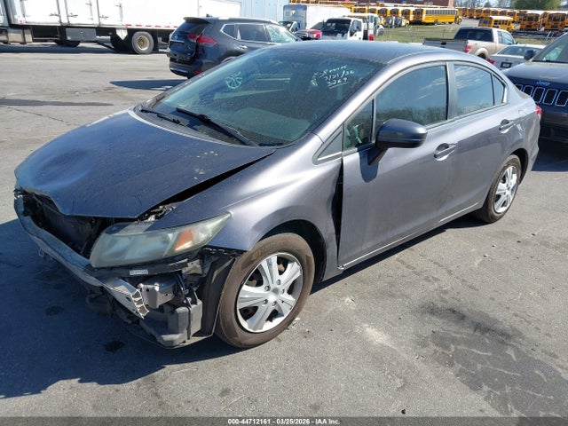 44712161 :رقم المزاد ، 19XFB2F52EE043269 vin ، 2014 Honda Civic Lx مزاد بيع