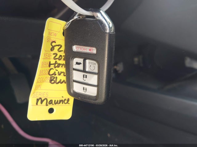 SHHFK7H69LU205178 Honda CIVIC EX