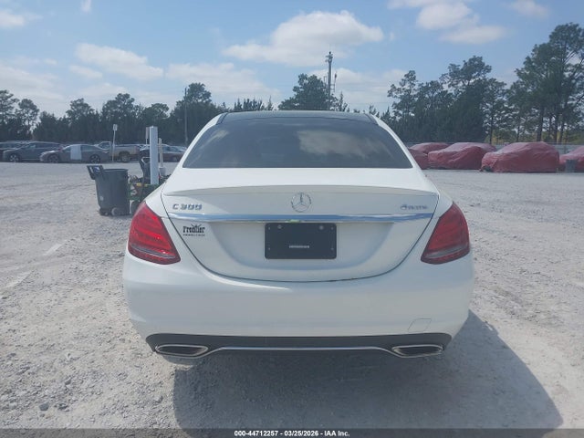 Продаж на аукціоні авто 2016 Mercedes-benz C 300 4matic, vin: 55SWF4KB6GU137453, номер лоту: 44712257