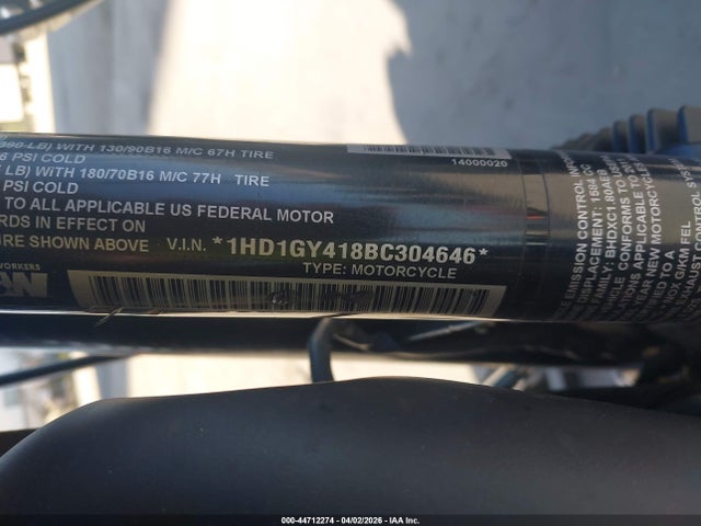 2011 HARLEY-DAVIDSON FXDF 1HD1GY418BC304646 Photo 9
