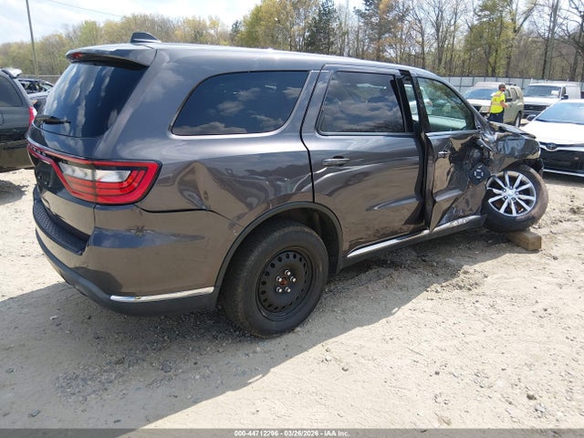 44712296 :رقم المزاد ، 1C4RDJAG6JC187550 vin ، 2018 Dodge Durango Sxt Awd مزاد بيع