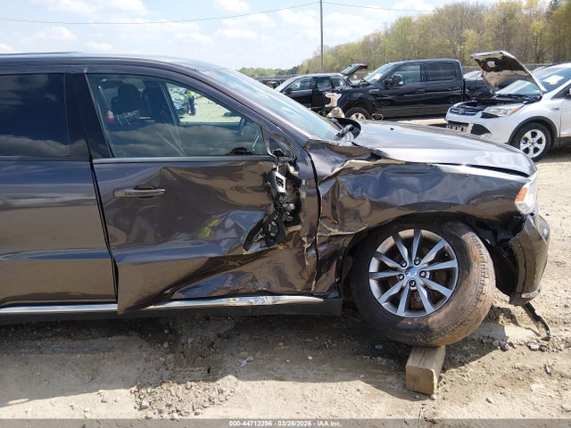 44712296 :رقم المزاد ، 1C4RDJAG6JC187550 vin ، 2018 Dodge Durango Sxt Awd مزاد بيع