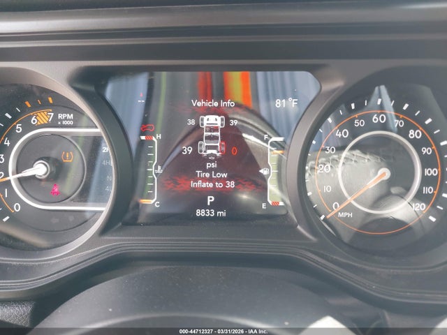 Aukcja sprzedaży 2026 Jeep Wrangler Sahara 4x4, vin: 1C4PJXENXTW177987, numer aukcji: 44712327