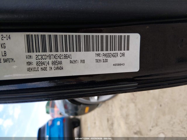 Продаж на аукціоні авто 2014 Dodge Challenger R/t 100th Anniversary Appearance Group, vin: 2C3CDYBTXEH218641, номер лоту: 44712354