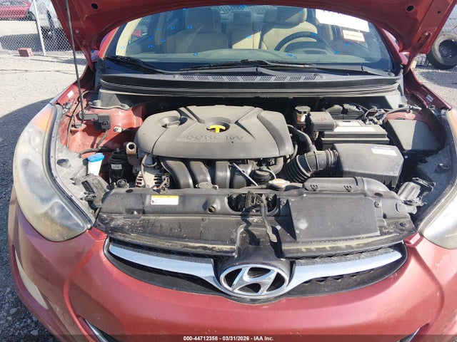 Продаж на аукціоні авто 2012 Hyundai Elantra Gls (ulsan Plant), vin: KMHDH4AEXCU185274, номер лоту: 44712358