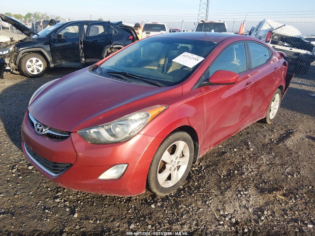 Продаж на аукціоні авто 2012 Hyundai Elantra Gls (ulsan Plant), vin: KMHDH4AEXCU185274, номер лоту: 44712358