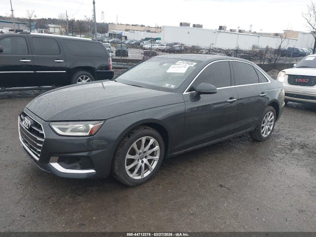2020 Audi A4 Premium 40 Tfsi Front-wheel Drive S Tronic მანქანა იყიდება აუქციონზე, vin: WAUGMAF47LN012346, აუქციონის ნომერი: 44712378