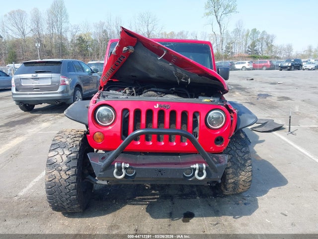 44712391 :رقم المزاد ، 1J4BA6H11AL176989 vin ، 2010 Jeep Wrangler Unlimited Rubicon مزاد بيع