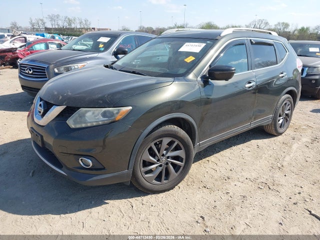 2016 Nissan Rogue Sl მანქანა იყიდება აუქციონზე, vin: 5N1AT2MT4GC775417, აუქციონის ნომერი: 44712450