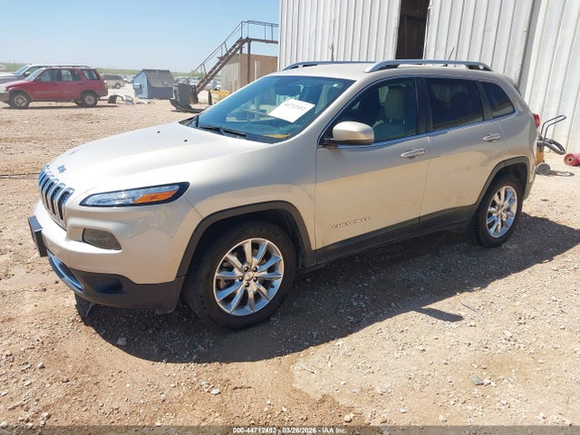 2015 Jeep Cherokee Limited მანქანა იყიდება აუქციონზე, vin: 1C4PJLDB4FW722277, აუქციონის ნომერი: 44712492