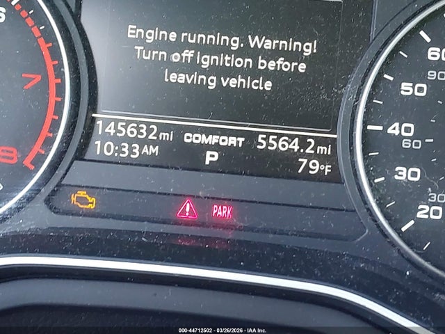 2017 Audi A4 2.0t Premium მანქანა იყიდება აუქციონზე, vin: WAUGNAF4XHN004505, აუქციონის ნომერი: 44712502