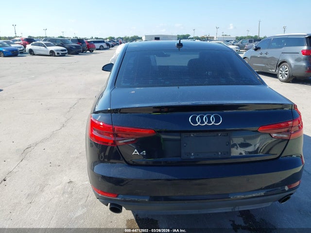 2017 Audi A4 2.0t Premium მანქანა იყიდება აუქციონზე, vin: WAUGNAF4XHN004505, აუქციონის ნომერი: 44712502