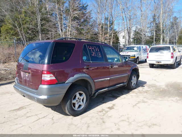 Aukcja sprzedaży 1999 Mercedes-benz Ml 320, vin: 4JGAB54E1XA054831, numer aukcji: 44712518