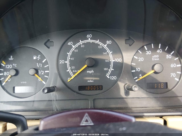 Aukcja sprzedaży 1999 Mercedes-benz Ml 320, vin: 4JGAB54E1XA054831, numer aukcji: 44712518