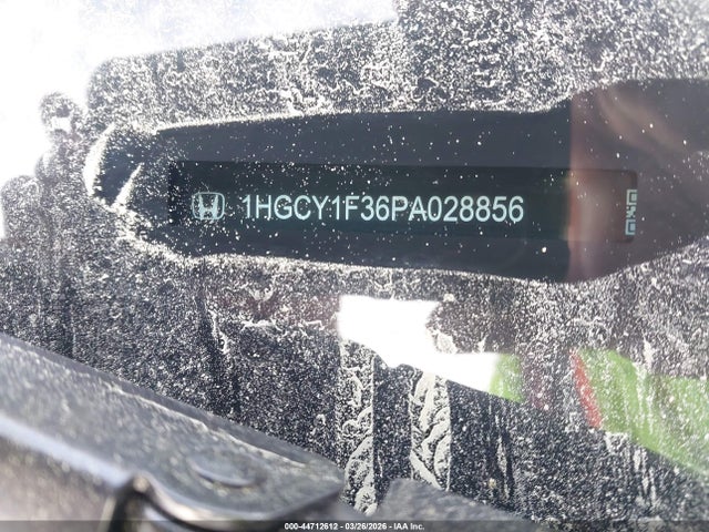 Продажа на аукционе авто 2023 Honda Accord Ex, vin: 1HGCY1F36PA028856, номер лота: 44712612