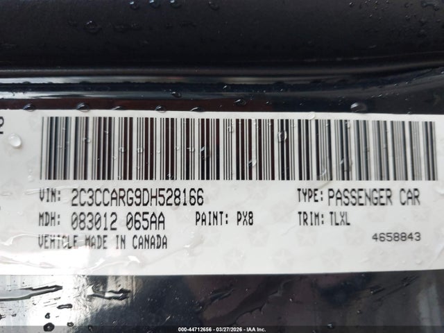 Продаж на аукціоні авто 2013 Chrysler 300 Motown, vin: 2C3CCARG9DH528166, номер лоту: 44712656