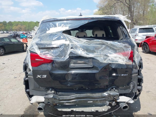 2019 Bmw X3 Sdrive30i მანქანა იყიდება აუქციონზე, vin: 5UXTR7C58KLE96929, აუქციონის ნომერი: 44712689