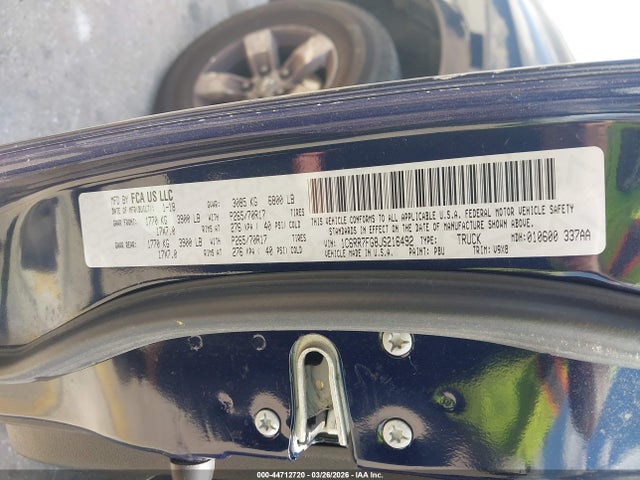 Продаж на аукціоні авто 2018 Ram 1500 Express  4x4 6'4 Box, vin: 1C6RR7FG8JS216492, номер лоту: 44712720