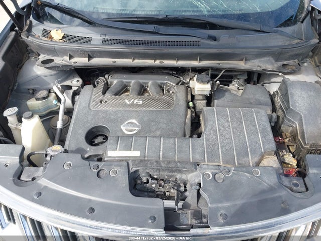 Продаж на аукціоні авто 2010 Nissan Murano Sl, vin: JN8AZ1MW4AW108302, номер лоту: 44712732