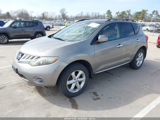 Продаж на аукціоні авто 2010 Nissan Murano Sl, vin: JN8AZ1MW4AW108302, номер лоту: 44712732