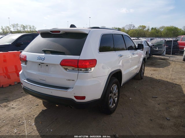 Продаж на аукціоні авто 2015 Jeep Grand Cherokee Limited, vin: 1C4RJEBG7FC681406, номер лоту: 44712766