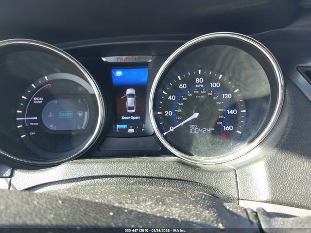 2013 Hyundai Sonata Hybrid Limited მანქანა იყიდება აუქციონზე, vin: KMHEC4A47DA050508, აუქციონის ნომერი: 44712810