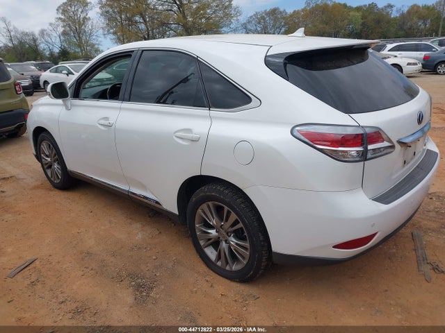 2013 Lexus Rx 450h მანქანა იყიდება აუქციონზე, vin: JTJZB1BA7D2007130, აუქციონის ნომერი: 44712822