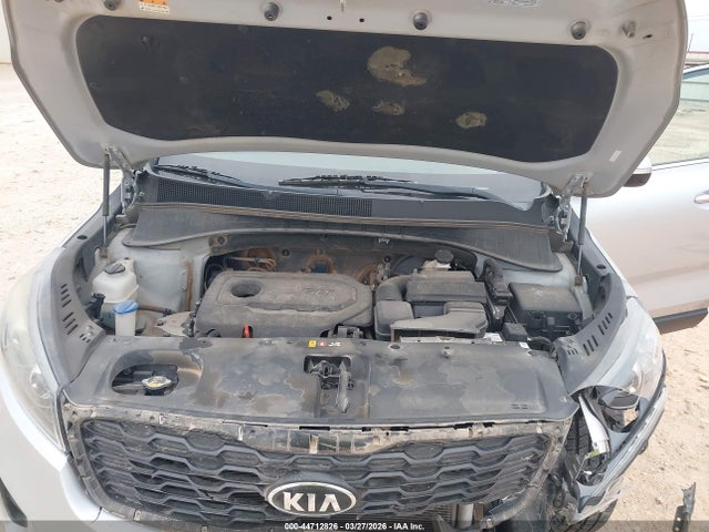 2019 Kia Sorento 2.4l Lx მანქანა იყიდება აუქციონზე, vin: 5XYPG4A31KG554252, აუქციონის ნომერი: 44712826