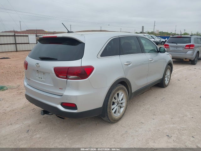 2019 Kia Sorento 2.4l Lx მანქანა იყიდება აუქციონზე, vin: 5XYPG4A31KG554252, აუქციონის ნომერი: 44712826