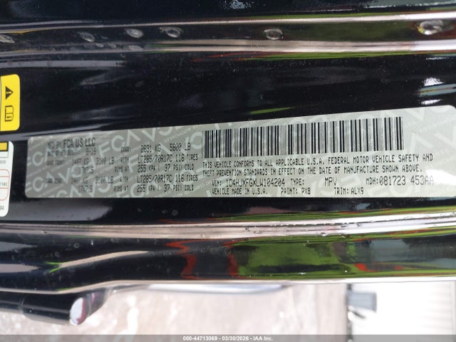 1C4HJXFGXLW104204 Jeep Wrangler Unlimited Rubicon 4x4