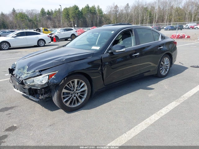 Продажа на аукционе авто 2019 Infiniti Q50 3.0t Luxe, vin: JN1EV7AR3KM551275, номер лота: 44713151