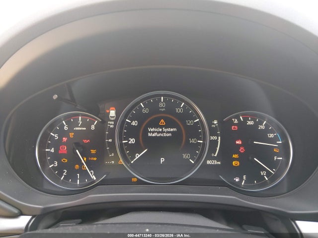 44713240 :رقم المزاد ، JM3KFBEM8S0656164 vin ، 2025 Mazda Cx-5 2.5 S Premium Plus مزاد بيع