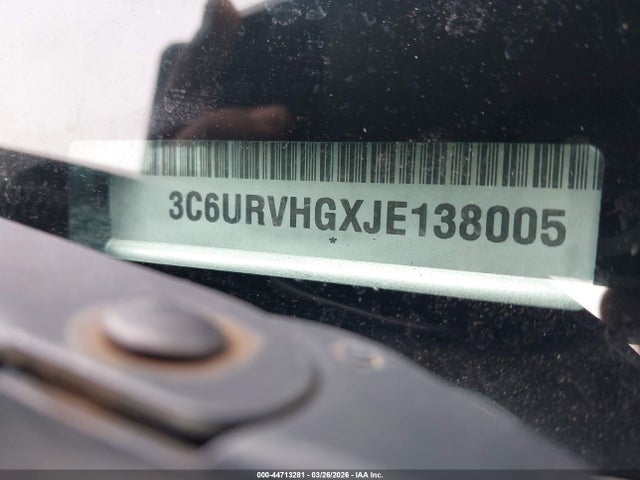 Продаж на аукціоні авто 2018 Ram Promaster 3500 High Roof 159 Wb, vin: 3C6URVHGXJE138005, номер лоту: 44713281