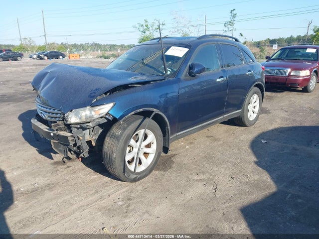 Aukcja sprzedaży 2005 Infiniti Fx35, vin: JNRAS08WX5X207047, numer aukcji: 44713414