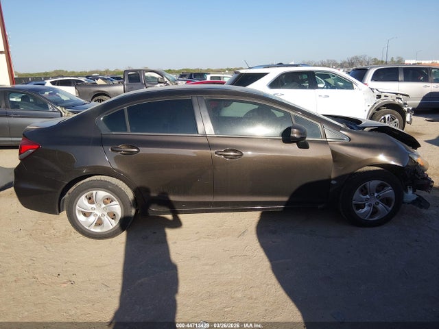 44713429 :رقم المزاد ، 2HGFB2F5XDH586342 vin ، 2013 Honda Civic Lx مزاد بيع