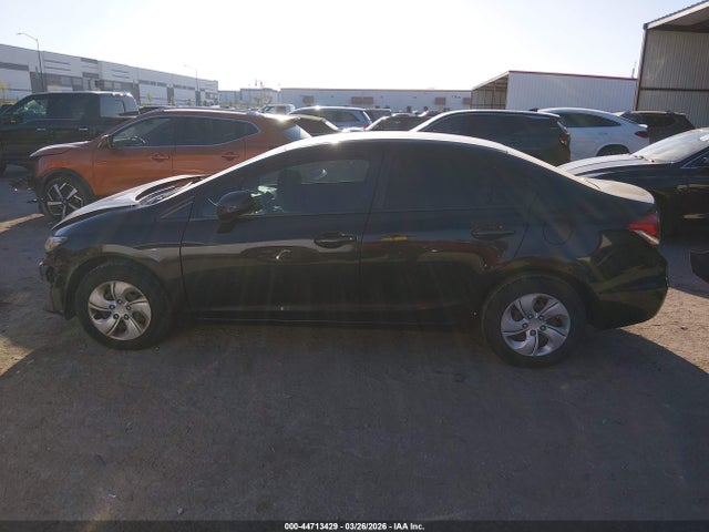 44713429 :رقم المزاد ، 2HGFB2F5XDH586342 vin ، 2013 Honda Civic Lx مزاد بيع