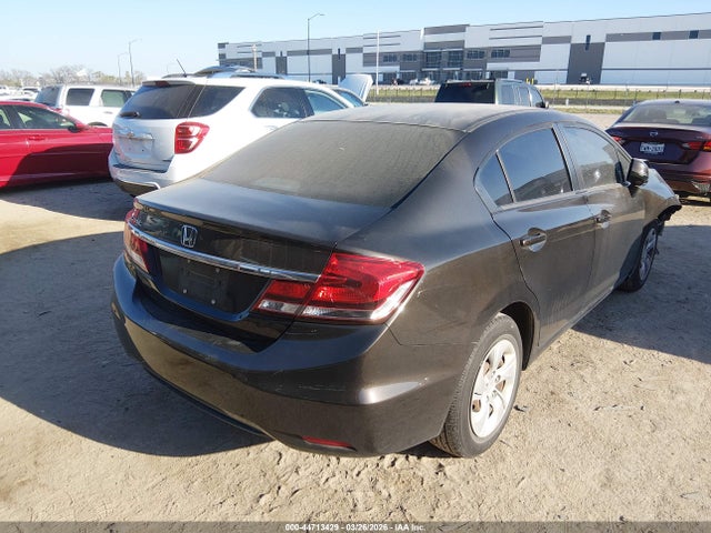 44713429 :رقم المزاد ، 2HGFB2F5XDH586342 vin ، 2013 Honda Civic Lx مزاد بيع