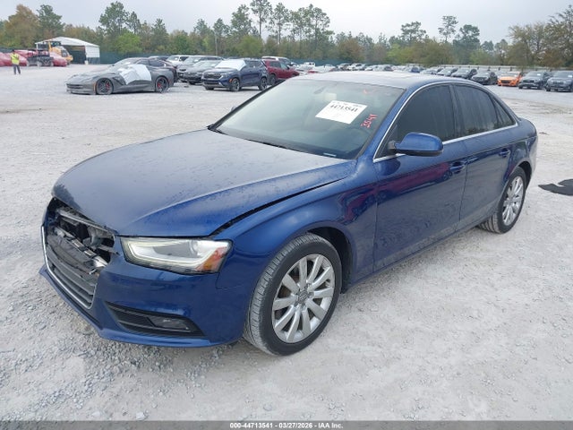 2013 AUDI A4 WAUAFAFL5DN022334 Photo 1