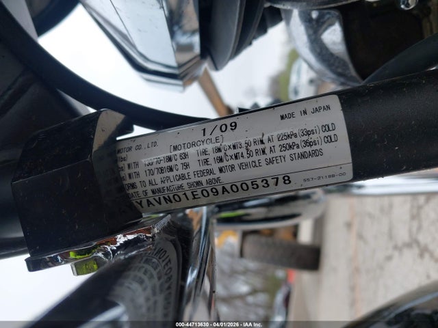 2009 YAMAHA XVS950 JYAVN01E09A005378 Photo 9