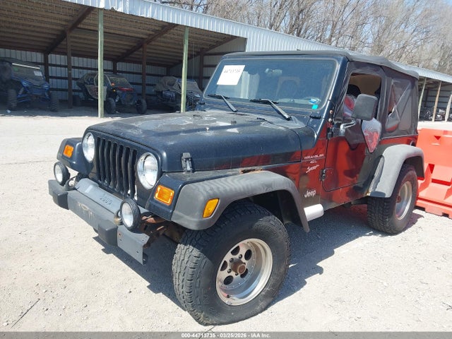 2001 JEEP WRANGLER 1J4FA49S51P344204 Photo 1