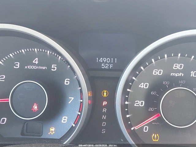 44713815 :رقم المزاد ، 19UUA9F5XCA009326 vin ، 2012 Acura Tl 3.7 مزاد بيع