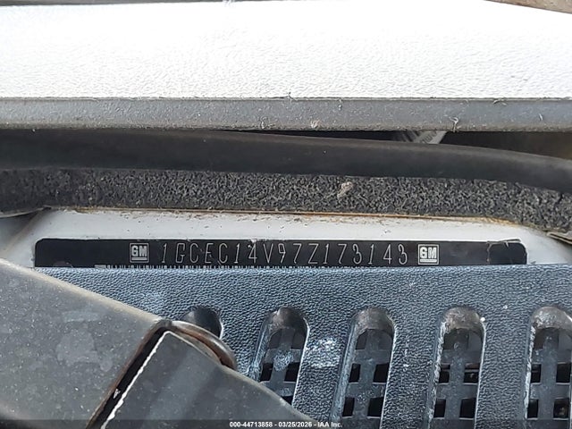 Aukcja sprzedaży 2007 Chevrolet Silverado 1500 Classic Work Truck, vin: 1GCEC14V97Z173143, numer aukcji: 44713858