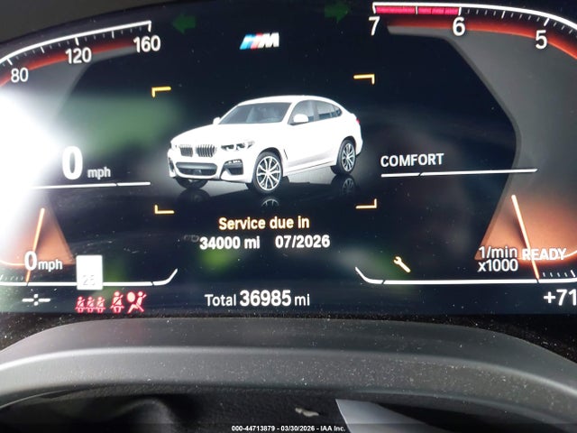 Продаж на аукціоні авто 2021 Bmw X4 Xdrive30i, vin: 5UX2V1C06M9F26017, номер лоту: 44713879